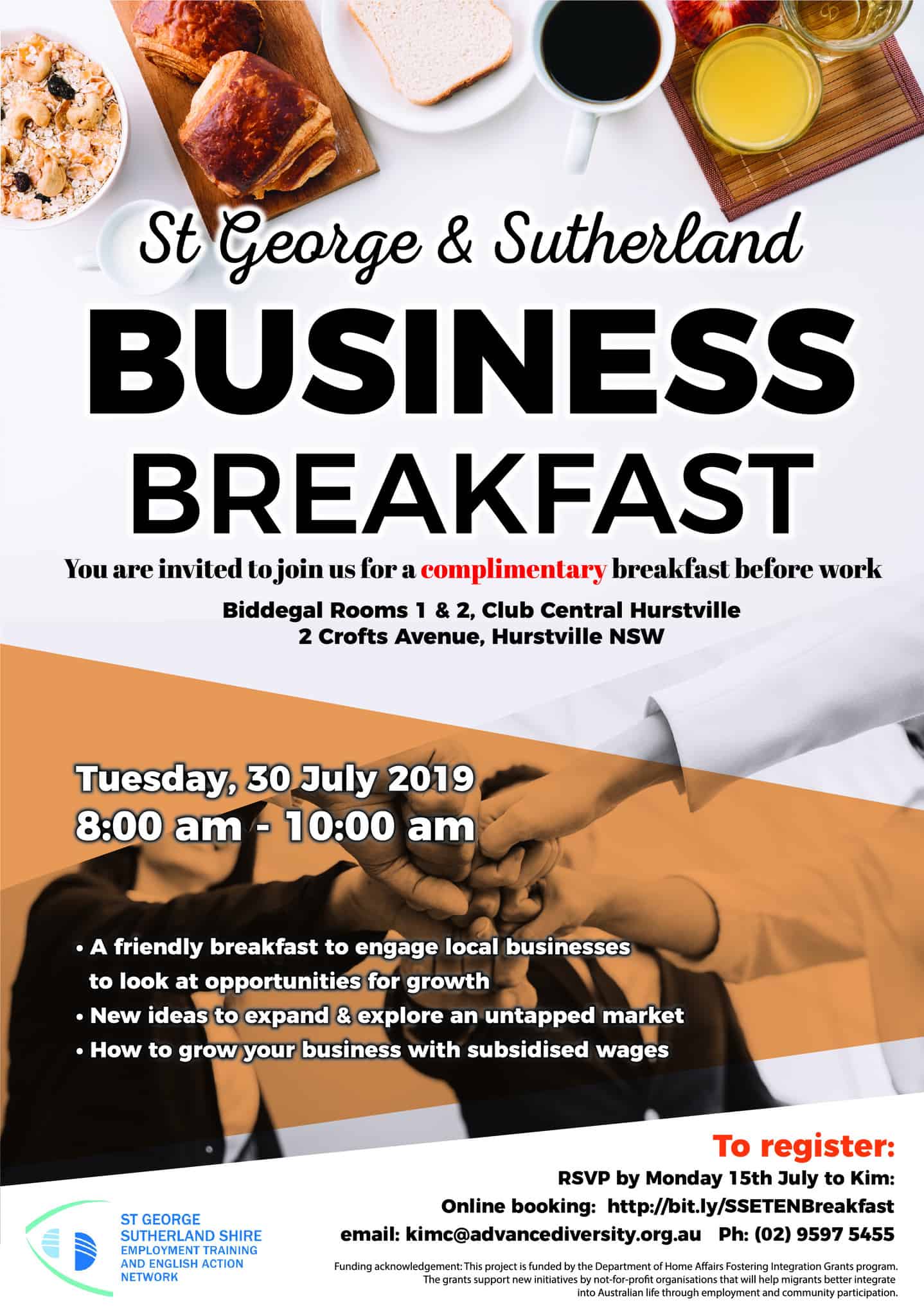 St George & Sutherland Business Breakfast - Advance Diversity